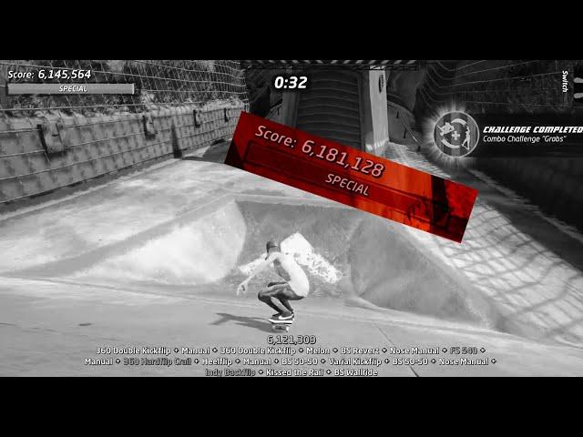 Tony Hawk's Pro Skater 1 + 2 - Downhill Jam Premium Score (6.1 Million)