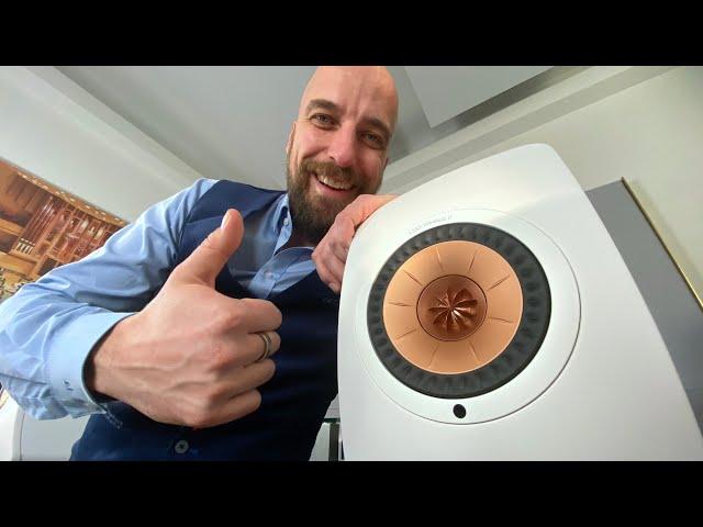 KEF LS50 Wireless II META + Subwoofer KC62 Smart WLAN Bluetooth HiFi Speaker v. Schmitz HiFi