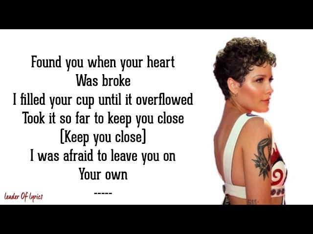 Halsey - WITHOUT ME (Lyrics)