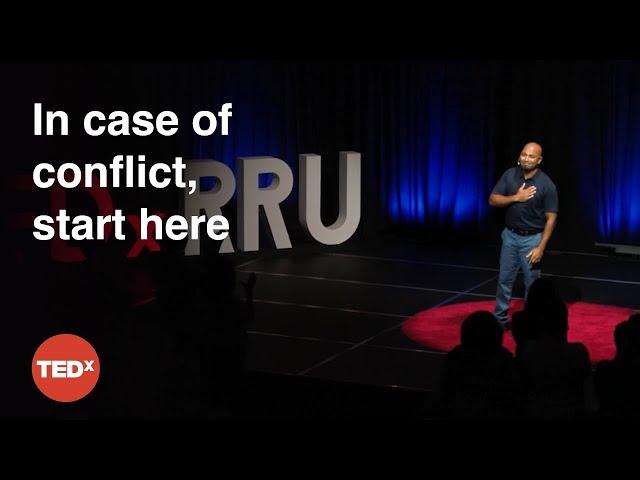 The powerful first step of conflict resolution | Zab Vilayil | TEDxRRU