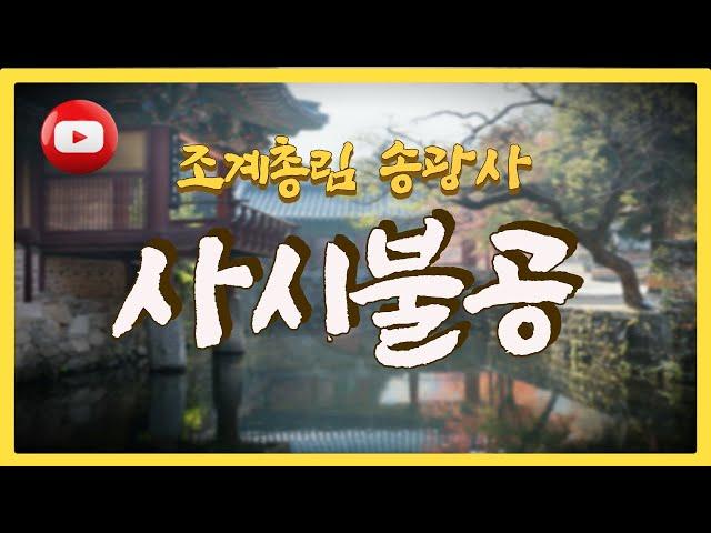 사시불공- 조계총림 송광사편 (2023년 1월1일  첫방송)