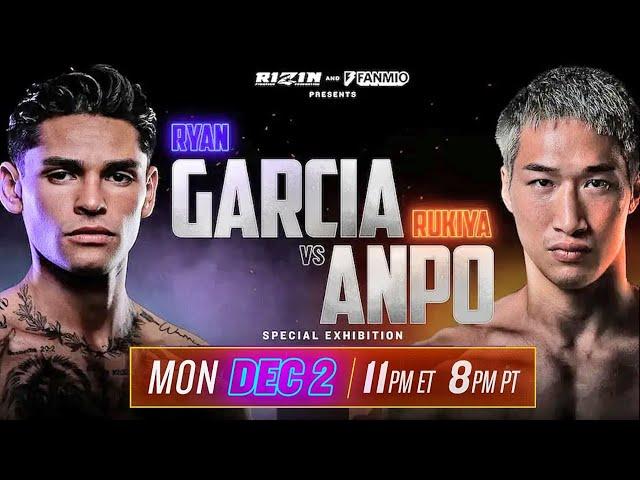 LIVE - Ryan Garcia vs Rukiya Anpo FULL Tokyo Press Conference & Face Off Video