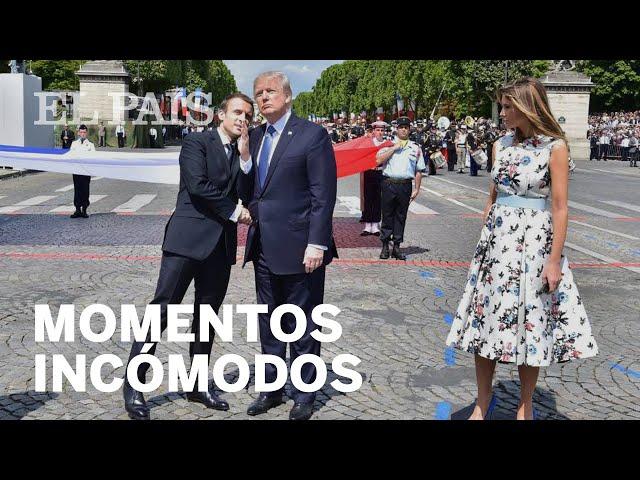 Los momentos incómodos de Trump con líderes europeos | Internacional