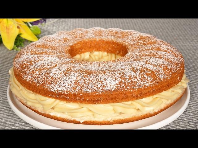 Cake in 5 minutes! The famous French cake that melts in your mouth! Easy and delicious