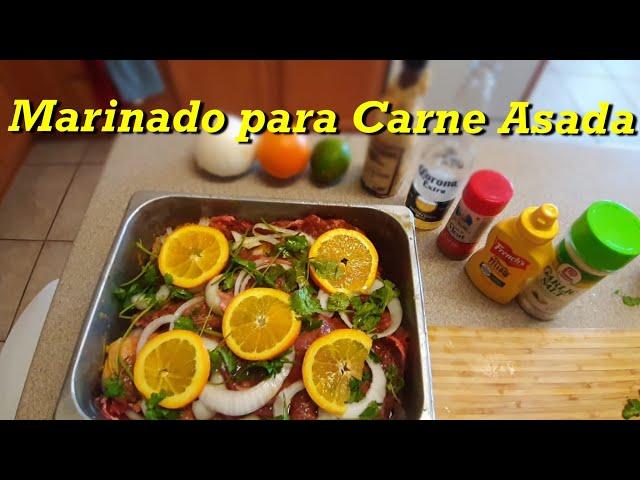 Marinado para Carne Asada | Picosito y Sabroson