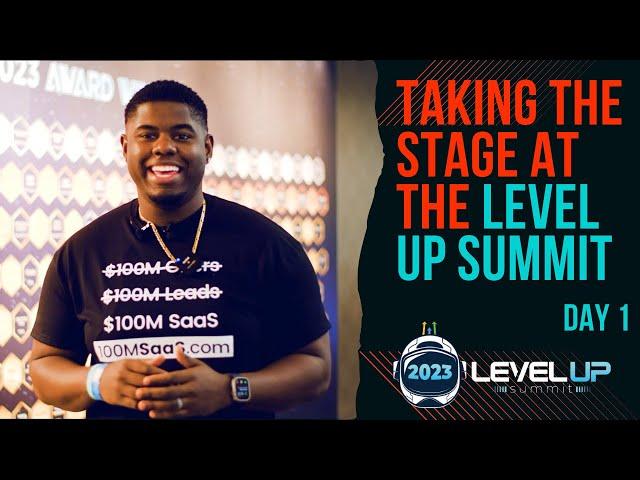 Taking the Stage at the 2023 Level Up Summit