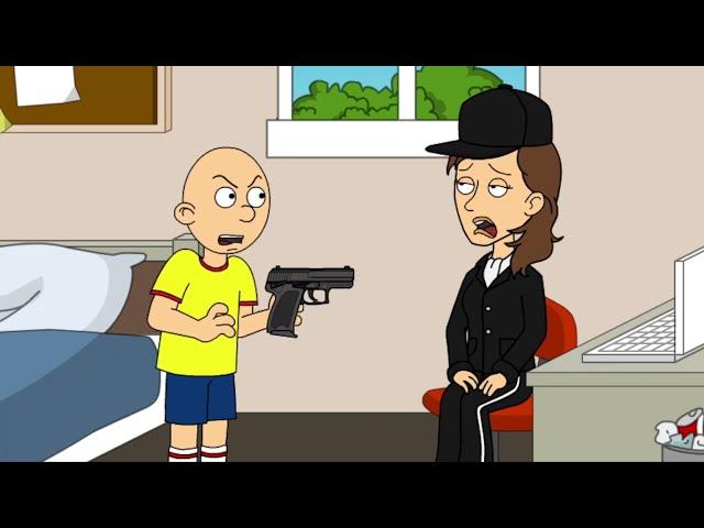 Caillou tries to stop his grounded series from being created and gets grounded