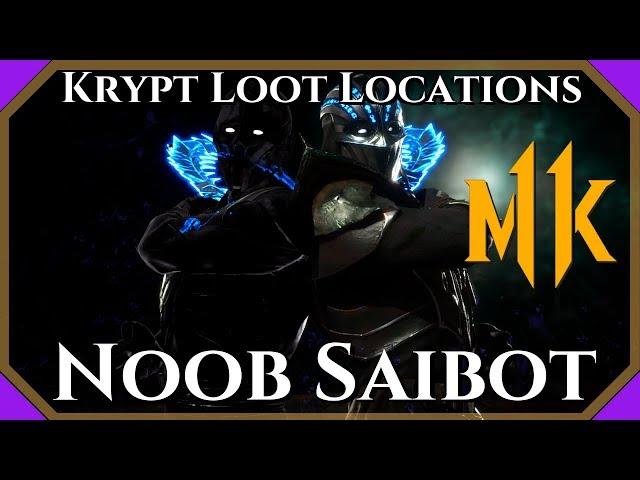 MK11 Krypt Noob Saibot Loot Locations - Guaranteed for Noob Saibot!