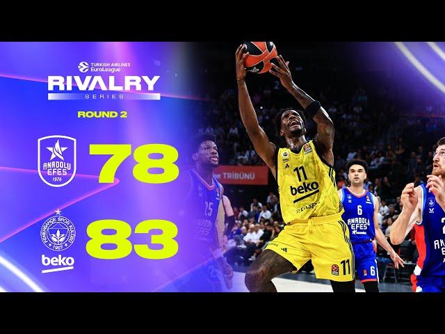 NON-STOP ACTION in High-Stakes Istanbul Derby | Efes - Fenerbahce | Basketball HIGHLIGHTS 24-25