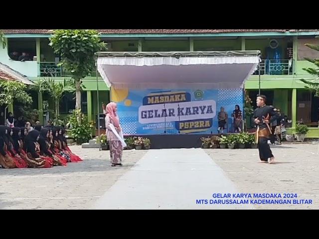 TARI BANDUNG BONDOWOSO || GELAR KARYA MTS DARUSSALAM KADEMANGAN BLITAR 2024