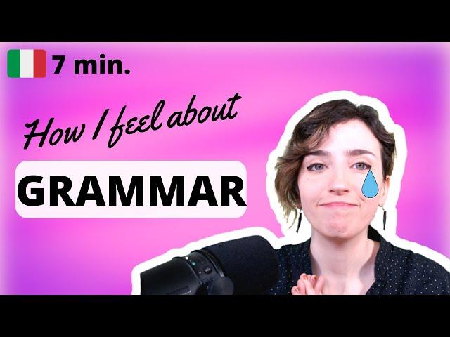 Learning grammar!? Ma dai! (Italian Update, subtitles available)