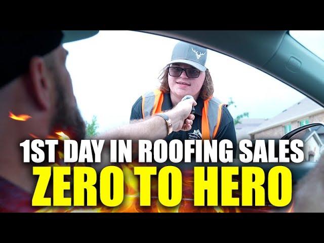 FIRST DAY In Roofing Sales: Zero To Hero [Dallas, TX Edition]