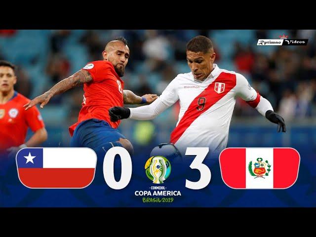 Chile 0 x 3 Peru ● 2019 Copa América Semifinal Extended Goals & Highlights HD