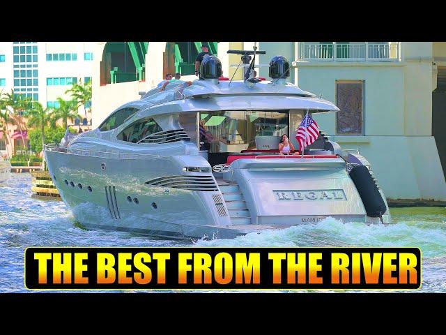 BLACK FRIDAY YACHTS!! CAN YOU AFFORD ANY??  MIAMI RIVER | MIAMI BOATS