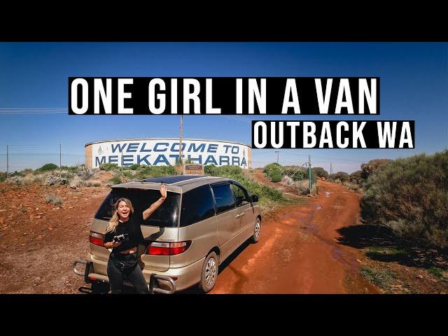 VAN LIFE in outback Western Australia: Meekatharra Road Trip