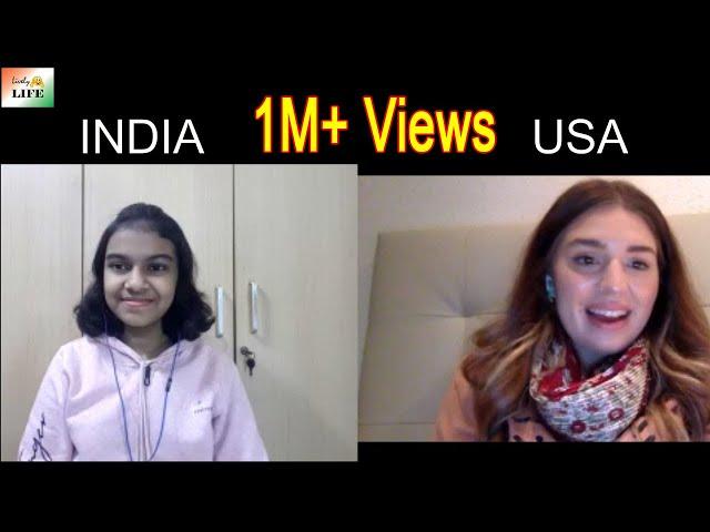 Cambly English Conversation #9 with lovely tutor from USA  | Adrija Biswas