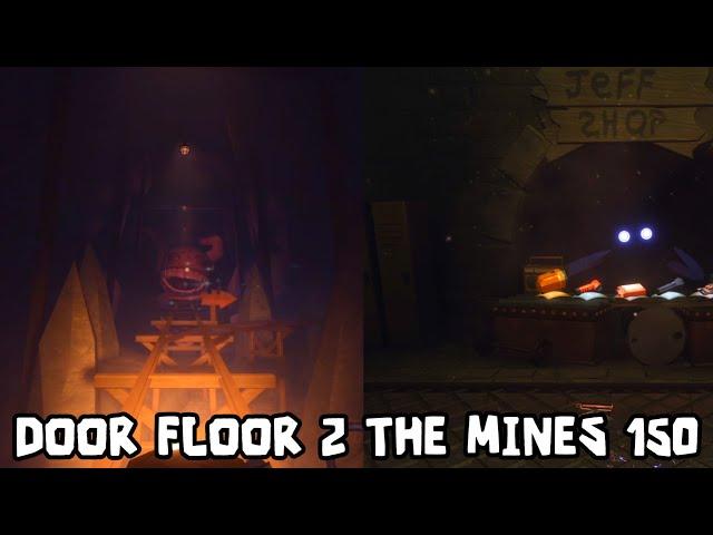 DOORS: Floor 2 Door 150 And Floor 2 Jeff Shop (Roblox)