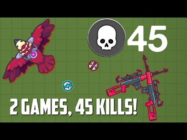 Zombs Royale - 45 KILLS IN 2 SOLO SQUADS!