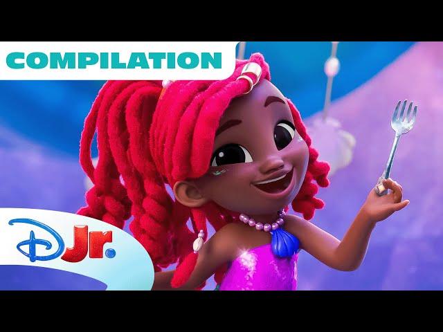 Disney Jr.’s Ariel Mermaid Tales 20 Minute Compilation ‍️ | The Little Mermaid |@disneyjr