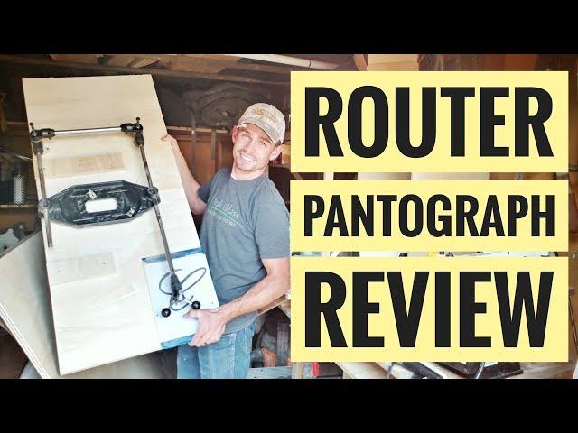 Milescraft 1298 3D Pantograph Router Stencil Tracing Jig | Router Pantograph Review