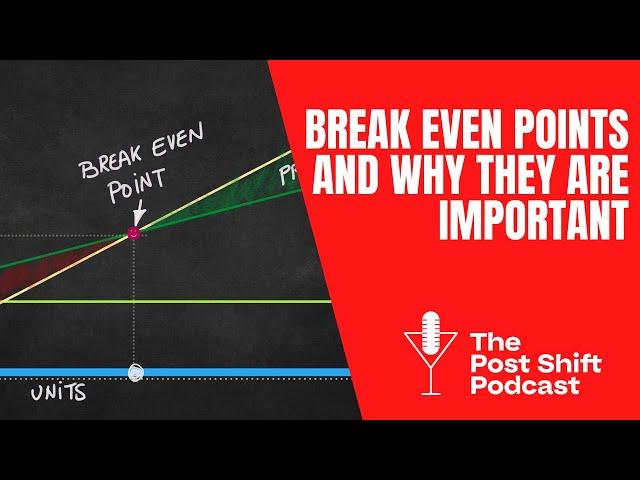 Post Shift Shot #104 - Break Even Points and Why They Are Important