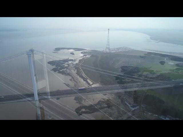 Severn Bridge Drone 4K