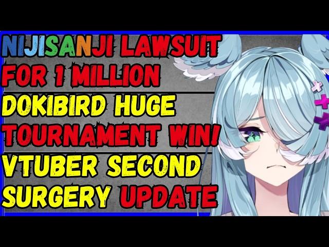 Nijisanji sues for a million, Huge Dokibirid win! , Vtuber needs more surgeries?