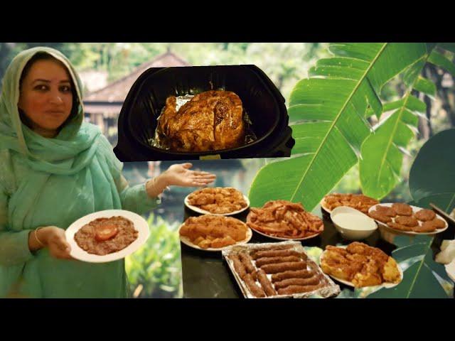 How to make BBQ IN Air fry Dawat Vlog delicious juicey BBQ bananyfamily vlogs