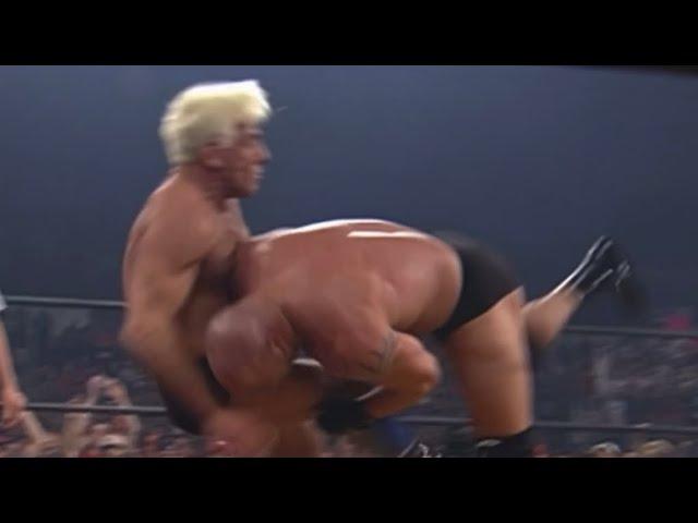 Goldberg V Ric Flair WCW Nitro 8th March 1999