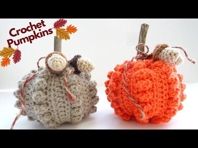 Create Your Own Easy Crochet Pumpkin in Any Size