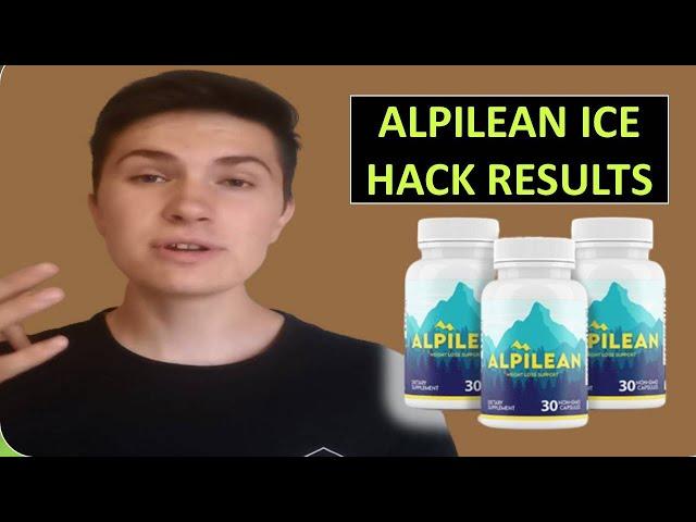 Alpilean - Alpilean A Fat Burner Supplement? - Alpilean Ice Hack Review 2023