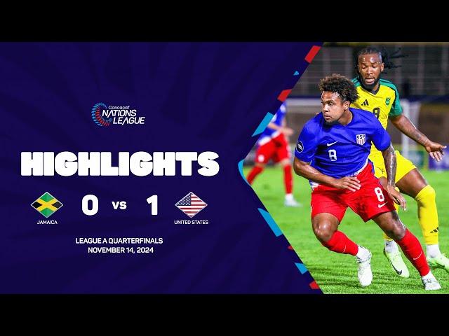 Jamaica vs United States | 2024/25 Concacaf Nations League Quarterfinals