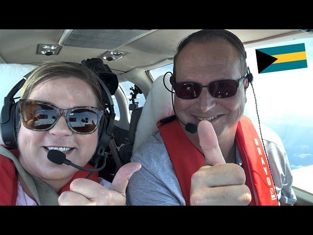 Bahamas in a Bonanza - our first flight over open water