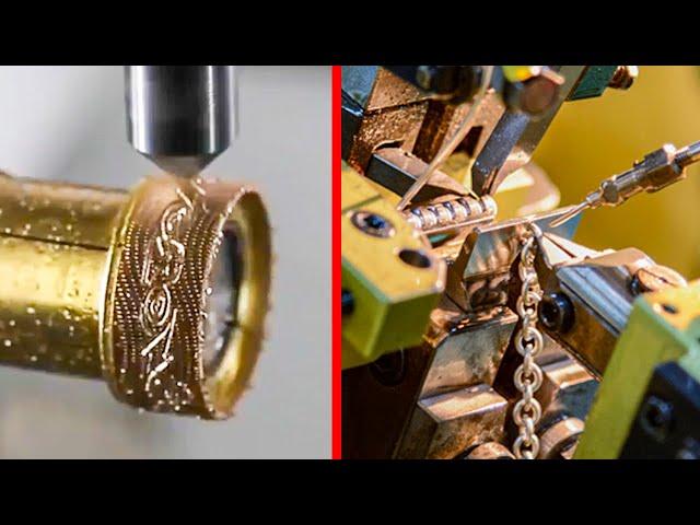 How Jewelry Is Made | Jewelry Manufacturing Process Inside Modern Jewelry Factory #1