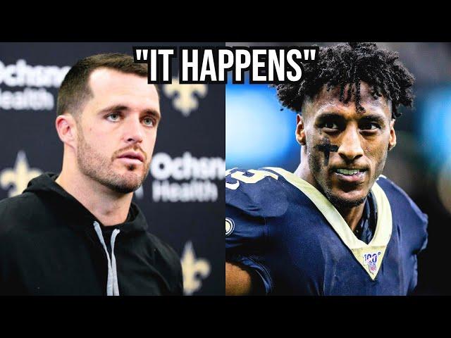 Derek Carr Responds After Michael Thomas Says "He Should Get His Azz Beat"