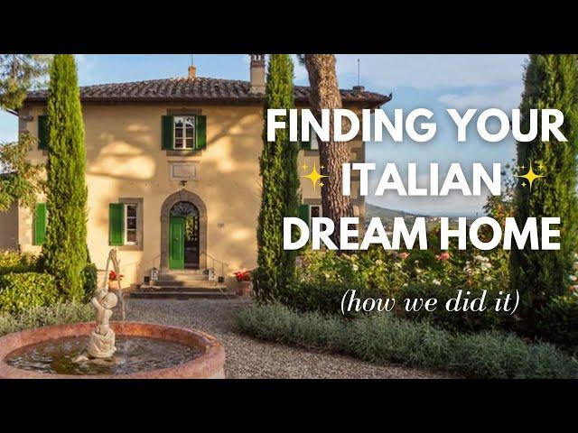 How We Bought Our Rustic House In Italy   (step-by-step process)