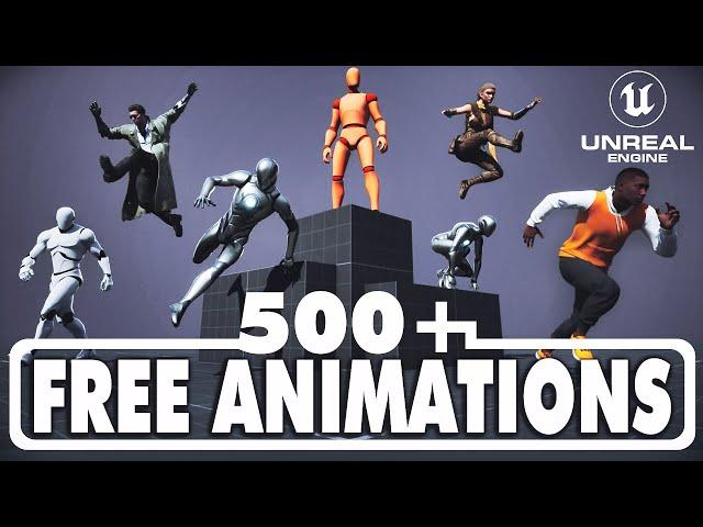 Huge 500+ AAA Quality Animation Giveaway by Epic Games!