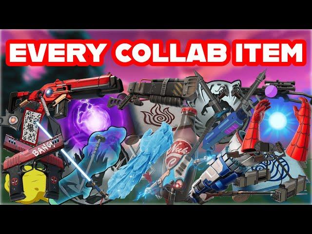 Ranking EVERY COLLAB ITEM In FORTNITE HISTORY From WORST To BEST