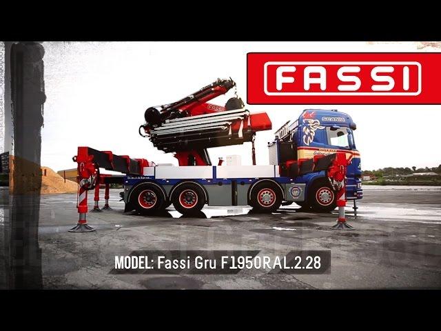 Fassi F1950RAL hydraulic crane