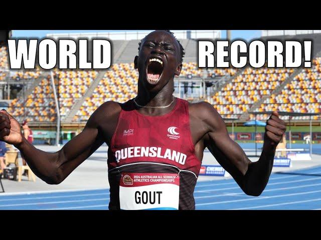 Gout Gout SMASHES Usain Bolt's 16-Year-Old World Record In The 200 Meters