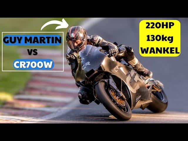 Guy Martin onboard a ROTARY bike