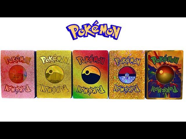 5 DIFFERENT VARIETIES OF POKEMON CARD COLLECTIONS | WEIRD 5 DIFFERENT DECK OF POKEMON CARD #pokemon