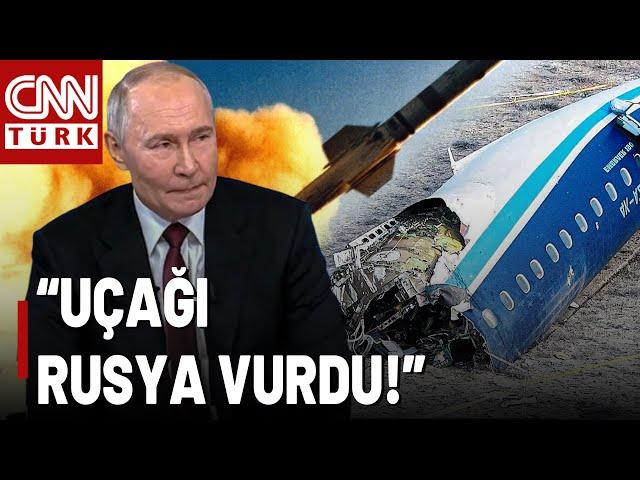 Azerbaycan Hükümeti Açıkladı! "Düşen Yolcu Uçağını Rusya Vurdu" Azerbaycan Uçağı Nasıl Düştü?