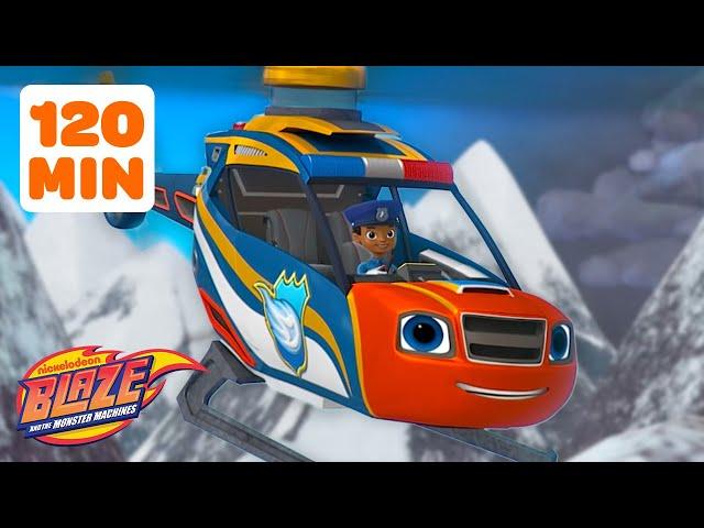 120 MINUTES of Blaze's BEST Transformation Rescues!  w/ AJ | Blaze and the Monster Machines