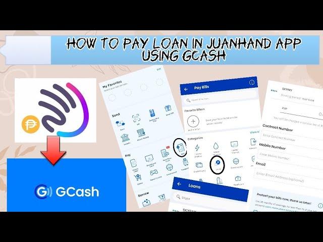 How to Pay Juanhand Loan App Using Gcash