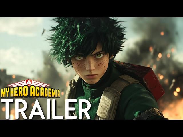 My Hero Academia: Live Action Movie - First Trailer (2025) | Crunchyroll Concept (HD)