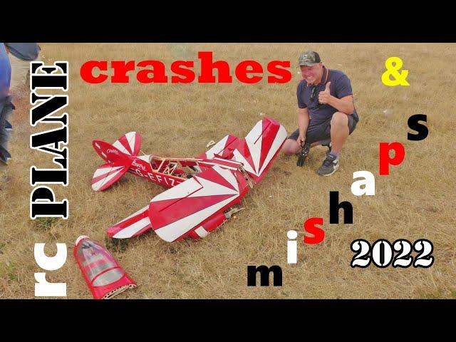 RC PLANE CRASHES & MISHAPS COMPILATION # 1 - TBOBBORAP1 - 2022