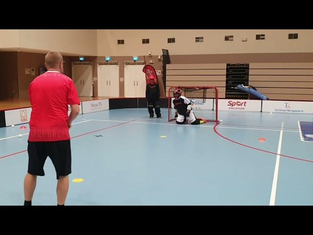 Floorball Goalie Camp Shooter Drills 6