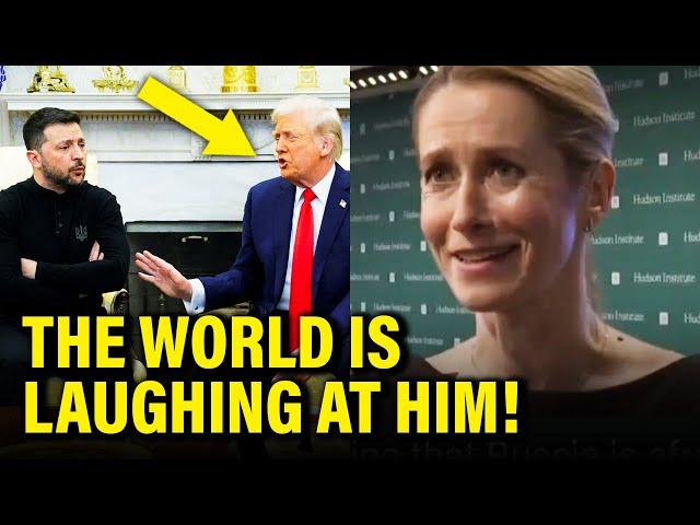 World leaders DESTROY Trump after oval office DISASTER with Zelensky