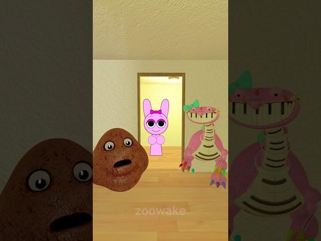 Obunga And Pianosaurus Vs NEXTBOTS SPRUNKI , POU CREEPYPASTA IN LUMINAL HOTEL GARRY'S MOD